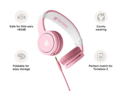 Wired Headphones: Cloud Pink